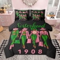 thumbnail image 1 of Castle Fairy Girls Sisterhood Twin Bedding Sets,Old Fashion Bedding Comforter Set, 1 of 8