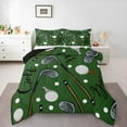 thumbnail image 1 of Castle Fairy Golf Gaming 2pcs Bedding Comforter Set,Sport Theme Twin Comforter Sets,Ball Game Breathable Bedding Set,Microfiber Boys Bedroom Decor,Reversible, 1 of 8
