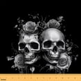 thumbnail image 1 of Castle Fairy Gothic Skull Fabric by the Yard 1 Yard for Teens,Chic Flower Home Decor Fabric by the Yard,Happy Halloween Room Decor Fabric by the Yard,Super Cozy Room Decor, 1 of 6