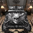 thumbnail image 1 of Castle Fairy Gothic Skull Full Size Comforter Sets,Vintage Rose Bedding Sets, 1 of 8