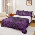 thumbnail image 1 of Castle Fairy Gothic Skull Moth Twin Sheet Sets 3pcs for Boys Girls,Bohemian Hippie Damask Twin Fitted Sheet Microfiber,Exotic Style Breathable Flat Sheet,Super Cozy Room Decor, 1 of 7