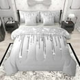 thumbnail image 1 of Castle Fairy 7-Piece Sequin Full Bedding Comforter Set, 1 of 8
