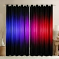 thumbnail image 1 of Castle Fairy Gradient Stripes Blackout Curtains Set of 2 (52x84 Each) for Teenager,Abstract Minimalist Window Curtains,Geometric Lines Curtains and Drapes,Breathable Home Decor, 1 of 6