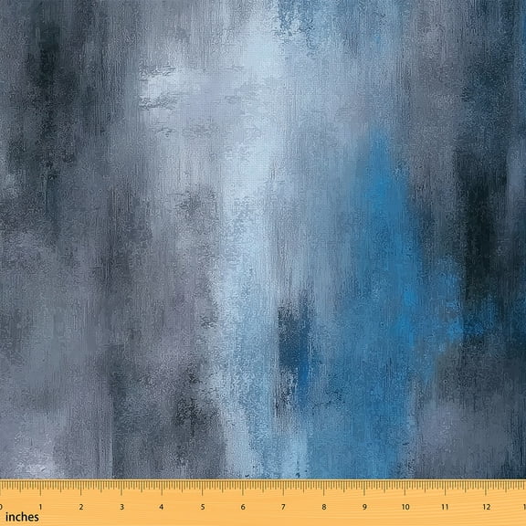 Castle Fairy Gradient Watercolor Fabric by the Yard 2 Yard,Tie Dye Sewing Fabric,Abstract Vintage Home Decor Fabric by the Yard,Lightweight Ombre Room Decor