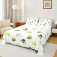 thumbnail image 1 of Castle Fairy Green Frog 4pcs Bed Sheets for Kids,Animal Paw Print King Sheets,Cartoon Animal Super Cozy Sheet Set,Super Cozy Room Decor, 1 of 7