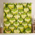thumbnail image 1 of Castle Fairy Green Frog Black Out Curtains,Kawaii Wildlife Curtains Pack of 2 (42x63 Each), 1 of 6
