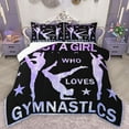 thumbnail image 1 of Castle Fairy 2-Piece Twin Gymnastics Glitter Print Comforter Set, 1 of 8