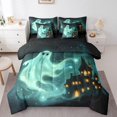 thumbnail image 1 of Castle Fairy Halloween Ghost 7-Piece Bedding Comforter Set,Starry Sky King Bedding Sets,Gothic Castle Ultra Soft Bed Sheets,Ultra Soft Abstract Home Decor,Reversible, 1 of 8