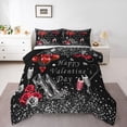 thumbnail image 1 of Castle Fairy Happy Valentine's Day Full Size Comforter Sets,Bling Crystal Bedding Sets, 1 of 8