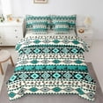 thumbnail image 1 of Castle Fairy Hippie Aztec 7-Piece Twin Bedding Sets,Tribal Style Bedding Comforter Set,Wildlife Deer Breathable Sheet Sets,Lightweight Bohemian Room Decor,Reversible, 1 of 8