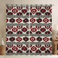thumbnail image 1 of Castle Fairy Hippie Aztec Black Out Curtains for Teens Boys Girls,Abstract Geometric Curtains Pack of 2 (42x63 Each),Bohemian Exotic Style Bedroom Curtains,Luxury Bedroom Decor, 1 of 6