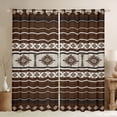 thumbnail image 1 of Castle Fairy Hippie Aztec Black Out Curtains,Tribal Style Curtains Pack of 2 (42x63 Each),Southwestern Theme Bedroom Curtains,Lightweight Bohemian Room Decor, 1 of 6