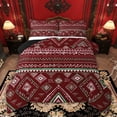 thumbnail image 1 of Castle Fairy Hippie Aztec Twin Comforter Sets,Bohemian Abstract Geometric Bedding Set, 1 of 8