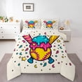 thumbnail image 1 of Castle Fairy Ice Cream Popsicle Queen Comforter Set,Sport Baseball Bedding Comforter Set, 1 of 8