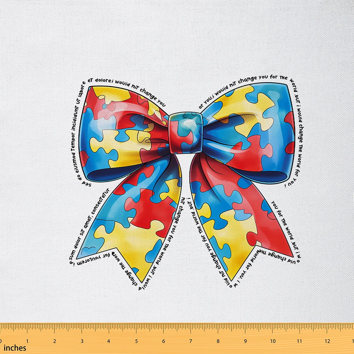 Castle Fairy Kawaii Bow-Tie Fabric by the Yard 3 Yard,Blue Red Yellow ...