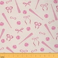 thumbnail image 1 of Castle Fairy Kawaii Bowknot Girl Fabric by the Yard 5 Yards,Sport Baseball Fabric for Sewing,Ball Game Home Decor Fabric by the Yard,Microfiber Bedroom Decor, 1 of 6