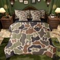 thumbnail image 1 of Castle Fairy Kawaii Bowknot Twin Bedding Sets,Geometric Camouflage Bedding Comforter Set, 1 of 8