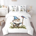 thumbnail image 1 of Castle Fairy Kawaii Gnome Twin Bedding Sets,Cartoon Animal Bird Bedding Comforter Set, 1 of 8