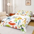 thumbnail image 1 of Castle Fairy Kawaii Lion Elephant Giraffe King Sheets 4pcs,Cartoon Animal Bedding, 1 of 7