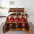 thumbnail image 1 of Castle Fairy Full 3-Piece Nutcracker Christmas Holiday Comforter Set, 1 of 8