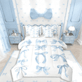 thumbnail image 1 of Castle Fairy Kawaii Princess Bow-Tie Queen Bedding 7-Piece: Cozy Kids Comforter, 1 of 8