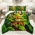 thumbnail image 1 of Castle Fairy Kids Animal Frog Twin Comforter Sets,Flying Butterflies Bedding Set, 1 of 8
