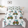 thumbnail image 1 of Castle Fairy Kids Cartoon Truck Twin Comforter Sets,Construction Vehicles Bedding Set, 1 of 8