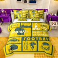 thumbnail image 1 of Castle Fairy Kids Children Football Gamer Bedding Comforter Set 7 Pieces,Sport Theme Full Bedding Set Lightweight,Ball Game Fitted Sheet Flat Sheet,Lightweight Room Decor,Reversible, 1 of 8