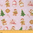 thumbnail image 1 of Castle Fairy Kids Christmas Tree Fabric by the Yard 1 Yard,Gingerbread Man Home Decor Fabric by the Yard,Happy New Year Room Decor Fabric by the Yard,Luxury Bedroom Decor, 1 of 6