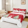 thumbnail image 1 of Castle Fairy Kids Christmas Tree Snowman 3pcs Twin Sheet Sets,Festival Xmas Twin Fitted Sheet,Happy New Year Breathable Flat Sheet,Luxury Bedroom Decor, 1 of 7