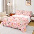 thumbnail image 1 of Castle Fairy Kids Santa Claus 4-Piece Full Size Sheets,Merry Christmas Bed Sheets,Festival Xmas Lightweight Sheet Sets,Ultra Soft Home Decor, 1 of 7