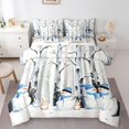 thumbnail image 1 of Castle Fairy Kids Snowman Rabbit 7pcs Bedding Comforter Set,Merry Christmas Queen Bedding Sets Super Cozy,Festival Xmas Queen Sheet Sets,Breathable Home Decor, 1 of 8