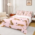 thumbnail image 1 of Castle Fairy Kids Teens Animal Leopard Queen Sheet Sets,Jungle Wildlife Bed Set, 1 of 7
