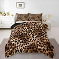 thumbnail image 1 of Castle Fairy Leopard Print Twin Comforter Sets,Cheetah Print Bedding Set, 1 of 7