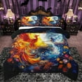 thumbnail image 1 of Castle Fairy Magical Bird Bedding Comforter Set 2pcs for Teens Girls,Chic Floral Flowers Twin Comforter Sets Microfiber,Dreamy Princess Breathable Bedding Set,Lightweight Room Decor,Reversible, 1 of 8
