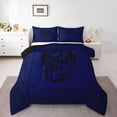 thumbnail image 1 of Castle Fairy Magical Dragon Queen Comforter Set,Gothic Style Bedding Comforter Set, 1 of 7