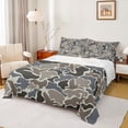 thumbnail image 1 of Castle Fairy Mallard Duck Bed Sheets,Vintage Abstract Camouflage King Sheets, 1 of 7
