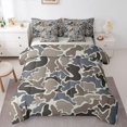 thumbnail image 1 of Castle Fairy Mallard Duck Bedding Comforter Set,Vintage Camouflage Queen Bedding Sets, 1 of 8
