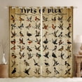 thumbnail image 1 of Castle Fairy Mallard Duck Black Out Curtains,Hunting Curtains Pack of 2 (42x63 Each), 1 of 6