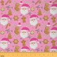 thumbnail image 1 of Castle Fairy Merry Christmas Girl Fabric by the Yard 1 Yard,Santa Claus Home Decor Fabric by the Yard,Gingerbread Man Room Decor Fabric by the Yard,Ultra Soft Home Decor, 1 of 6