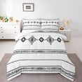 thumbnail image 1 of Castle Fairy Minimalist Aztec Full Size Comforter Sets,Bohemian Tribal Bedding Sets, 1 of 8