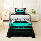 Castle Fairy Modern Sports Car Twin Sheet Sets 3pcs for Teens, Garage ...