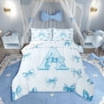 thumbnail image 1 of Castle Fairy 3-Piece Queen Comforter Set, Bow Princess Fantasy, 1 of 8