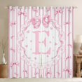 thumbnail image 1 of Castle Fairy 2-Pack 42x63 Curtains - Monogrammed Letter, Flower Bow, 1 of 6