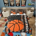 thumbnail image 1 of Castle Fairy Orange Basketball 7-Piece Bedding Comforter Set for Boys,Camouflage American Flag King Bedding Sets,Sport Gamer Ultra Soft Bed Sheets,Microfiber Bedroom Decor, 1 of 8