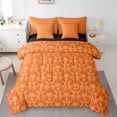 thumbnail image 1 of Castle Fairy Orange Spider Damask Twin Bedding Sets,Exotic Style Bedding Comforter Set, 1 of 8