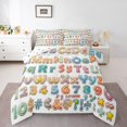 thumbnail image 1 of Castle Fairy 3-Piece Full Comforter Set with Initial Number Design, 1 of 8