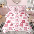 thumbnail image 1 of Castle Fairy Pink Bow Boots Twin Bedding Sets,Western Cowgirl Bedding Comforter Set, 1 of 8