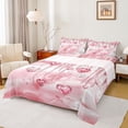thumbnail image 1 of Castle Fairy Pink Love Heart Twin Sheet Sets for Boys Girls,Bling Crystal Bedding, 1 of 7