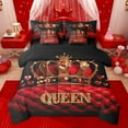 thumbnail image 1 of Castle Fairy Queen Crystal Crown Twin Bedding Sets 7-Piece for Girls,Happy Valentine's Day Bedding Comforter Set Microfiber,Bling Love Heart Golden Glitter Breathable Sheet Sets,Luxury Bedroom Decor, 1 of 8